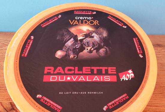 Raclette Val dOr du Valais (A.O.P.) bester Raclette-Kse (1/4 Laib = 1,25 kg)